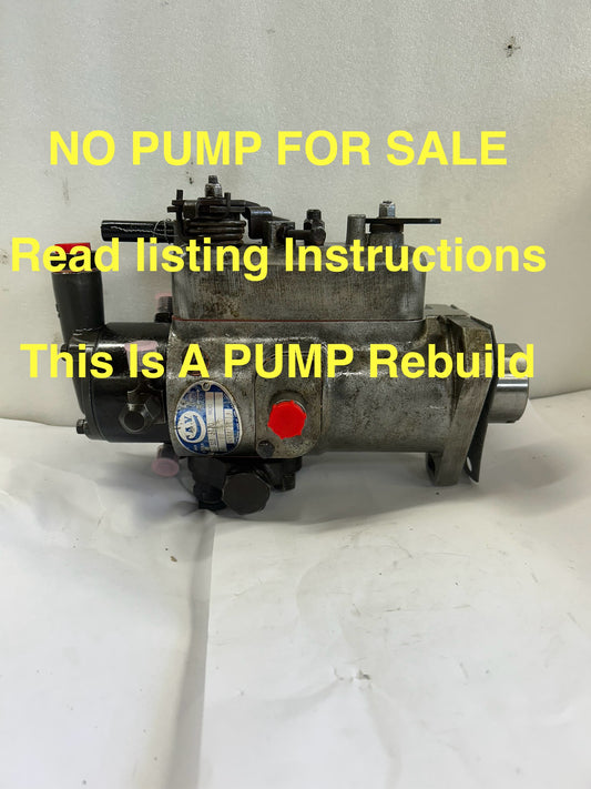 Ford 4000 tractor injection pump Rebuild service