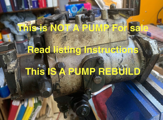 Ford 3000 Tractor injection Pump Rebuild service