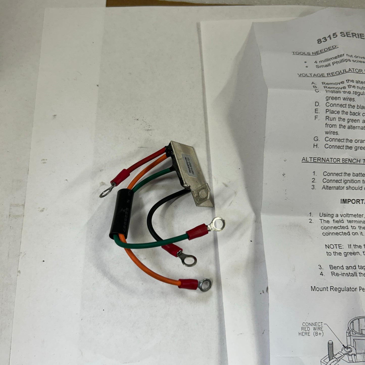 Cummins bypass voltage regulator